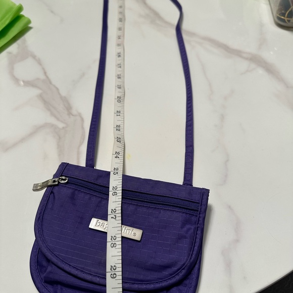 PURPLE ADJUSTABLE BAGGALLINI - NYLON CROSSBODY BAG - Picture 7 of 9